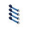 Tie 4 Safe 2" x 10' Lasso Strap w/ D Ring Auto Tie Down Wheel Lift Tow Truck Trailer Blue, 4PK TWS21-510-W27-BU-C-4 - alternate 1